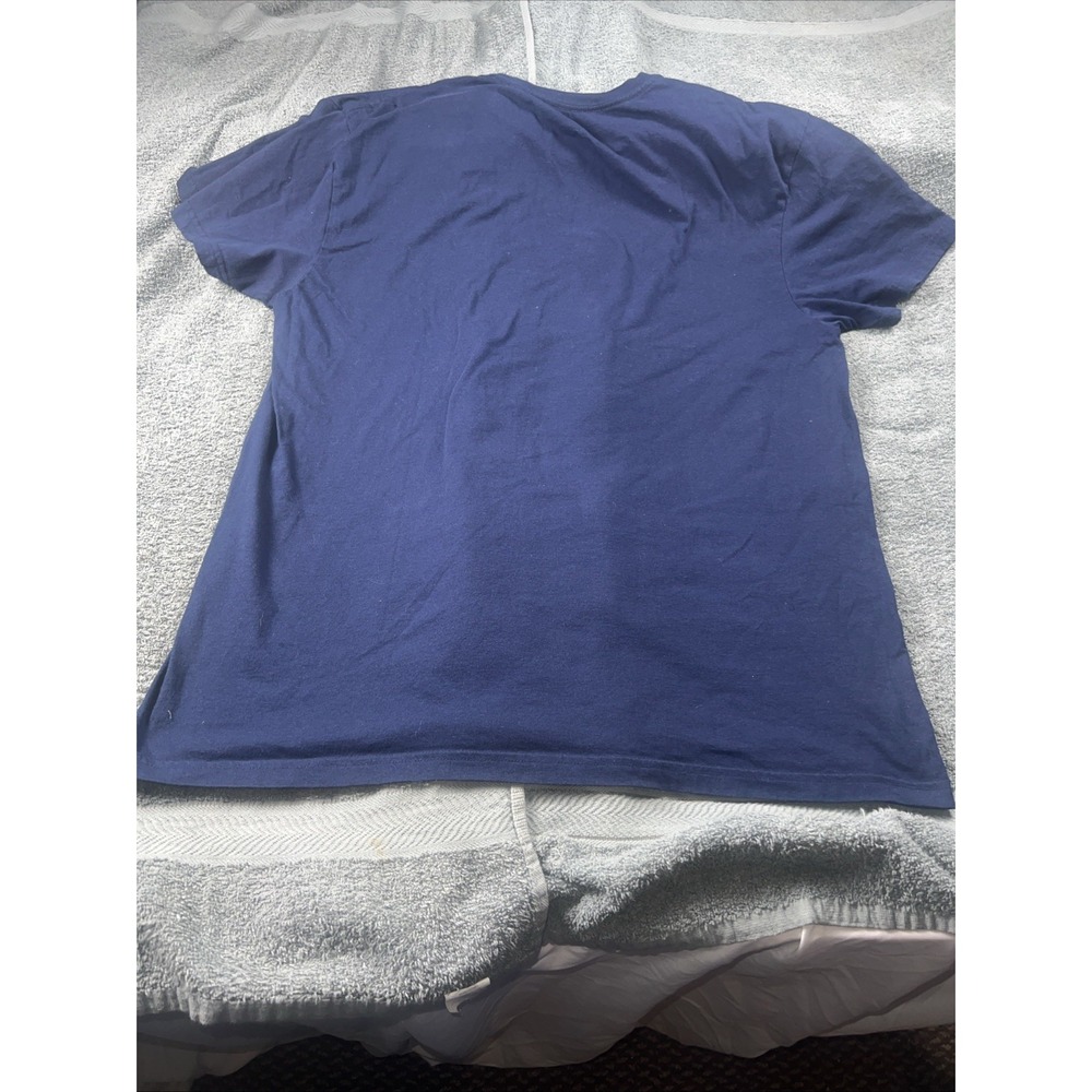 Polo Ralph Lauren T-Shirt Mens XL Blue Logo Cotton Classic‎ Fit Running Pullover - Picture 7 of 7